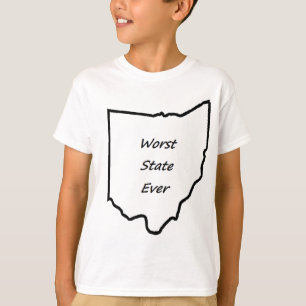 Schlechtester Staat Ohios überhaupt T-Shirt