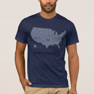Schlechtester Staat Oklahomas überhaupt T-Shirt