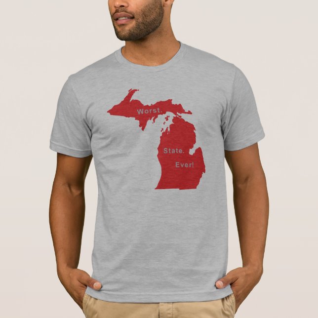 Schlechtester Staat überhaupt II T-Shirt (Vorderseite)