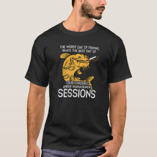 Schlechtester Tag beim Angeln schlägt den besten T T-Shirt