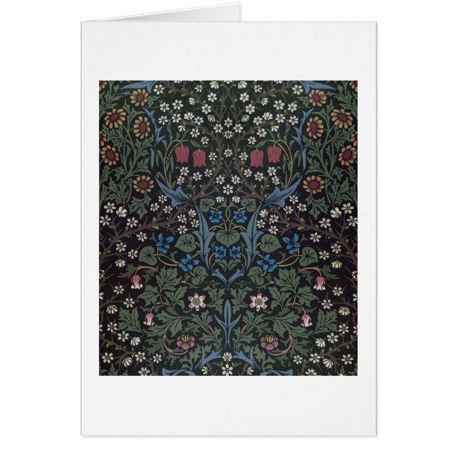 "Schlehdorn" Tapetenentwurf, 1892 (Vorne)