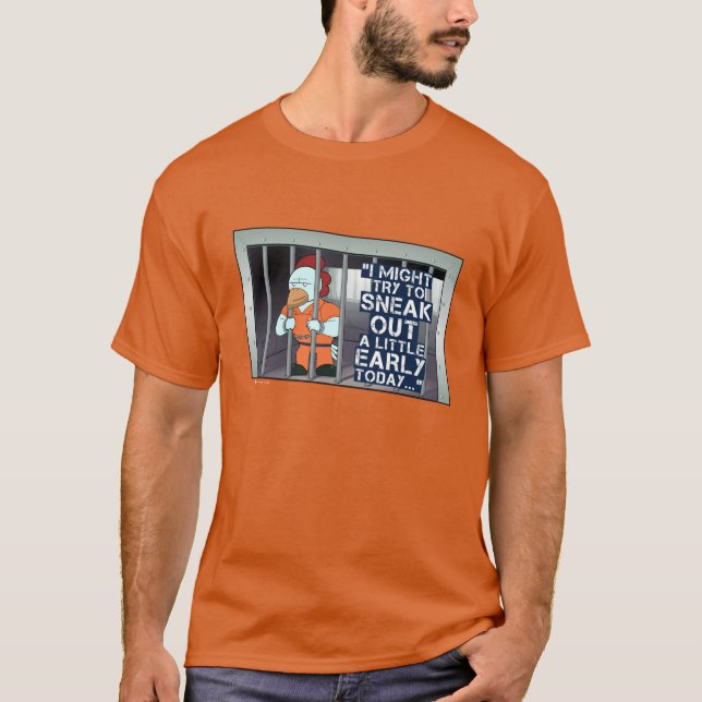 Schleichen Sie heraus früh - das T-Shirt der (Vorderseite)