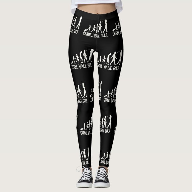 Schleichen-Weg-Golf Leggings (Vorderseite)