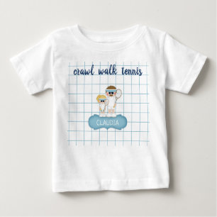 Schleichen-Weg-Tennis-Baby-T-Shirt Baby T-shirt