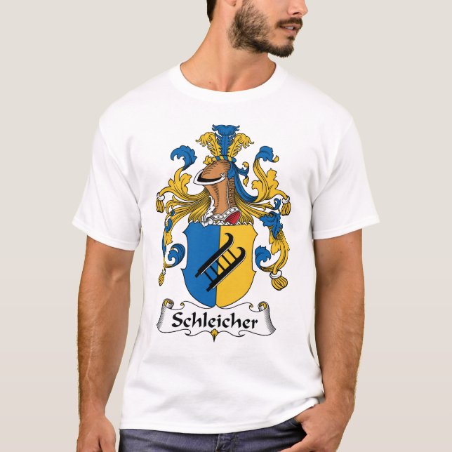 Schleicher Familienwappen T-Shirt (Vorderseite)
