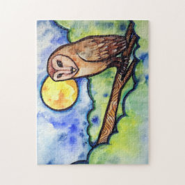 Schleiereule Puzzle