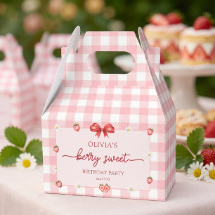 Schleife Berry Süße Mädchen Geburtstags Favor Box Geschenkschachtel
