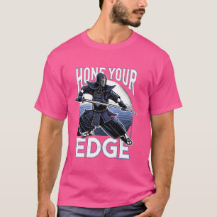 Schleife deine Edge Kendo japanische Kampfkunst De T-Shirt