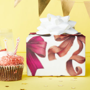 Schleifen-Geschenkpapier Geschenkpapier