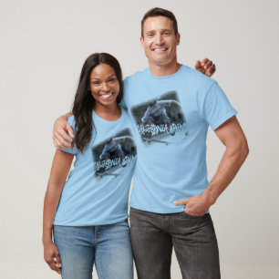 Schleifen Jordaniens Kalifornien T-Shirt