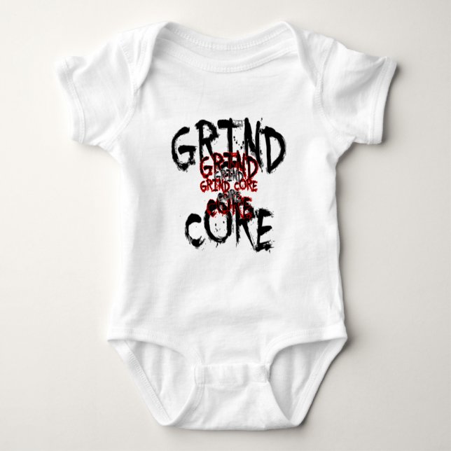 Schleifen-Kern Baby Strampler (Vorderseite)