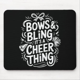 Schleifen und Glamour, das ist Cheer-Sache, Cheerl Mousepad