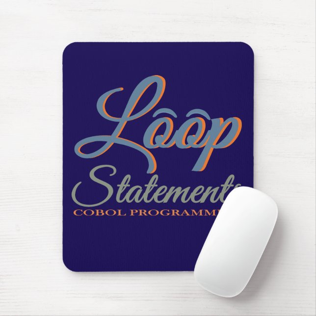 Schleifenanweisungen in der Cobol-Programmierung Mousepad (Mit Mouse)