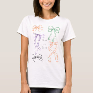 Schleifenband Kokette Halloween T-Shirt