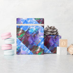 Schleifpapier für die Abmessungen von Astronauten Geschenkpapier