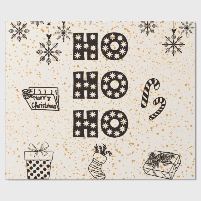 Schleifpapier Geschenkpapier (Flach)