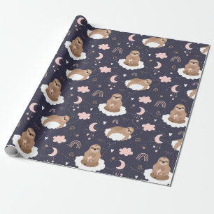 Schleifpapier Geschenkpapier