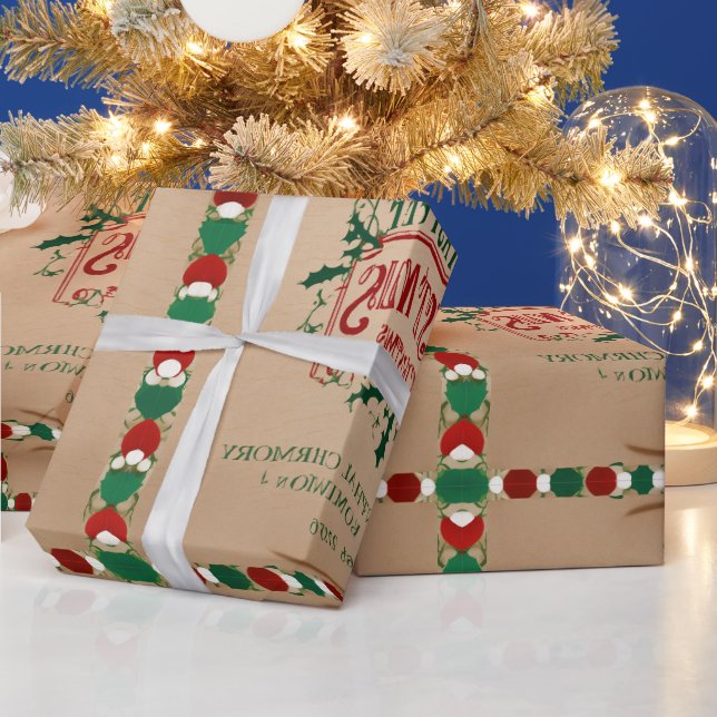 Schleifpapier Geschenkpapier (Feiertage)