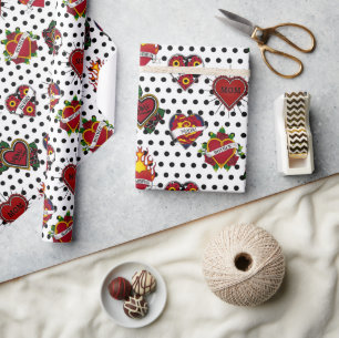 Schleifpapier Geschenkpapier