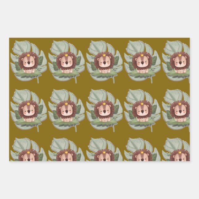 Schleifpapier Geschenkpapier Set (Vorderseite)