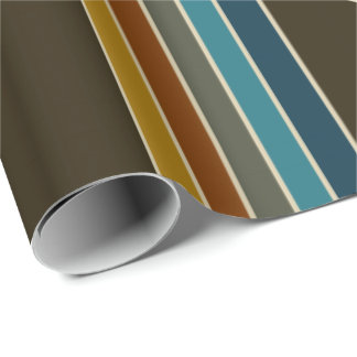 Schleifpapier in drei Punkten - braun Geschenkpapier