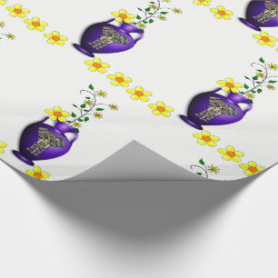 Schleifpapier Sonnenblume Geschenkpapier