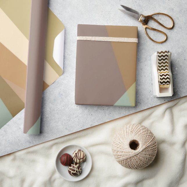 Schleifpapier - Waldboden Geschenkpapier (Basteln)