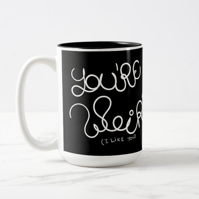 Schleifpapier Zweifarbige Tasse (Links)