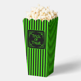 Schleimgrüner Trick oder Behandlung Geschenkschachtel