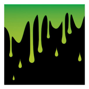 Schleimtropfen Poster