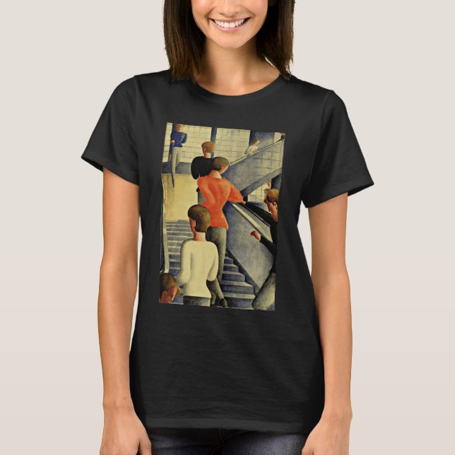 Schlemmer - Bauhaus-Treppe T-Shirt (Vorderseite)