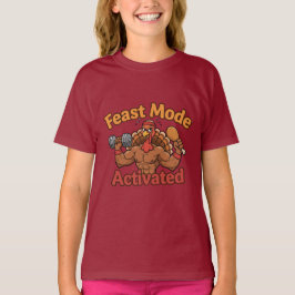 Schlemmermodus aktiviert – Lustiger Erntedank-Trut T-Shirt