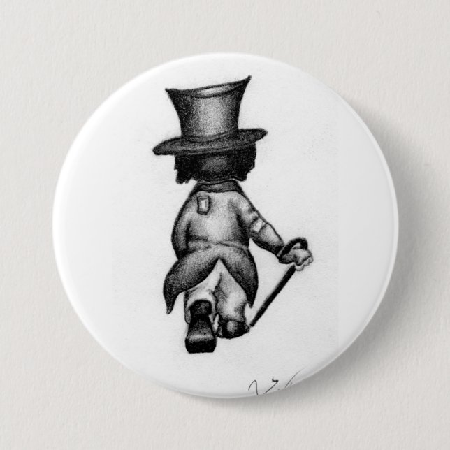 Schlendern Button (Vorderseite)