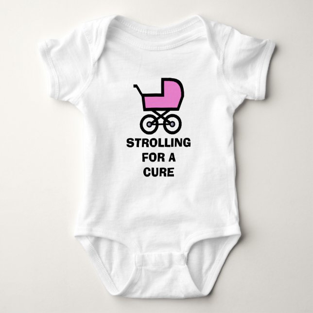 SCHLENDERN FÜR EINE HEILUNG BABY STRAMPLER (Vorderseite)