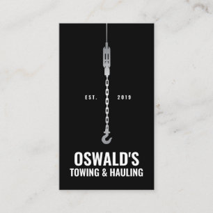 Schlepp- und Abschleppdienst Visitenkarte