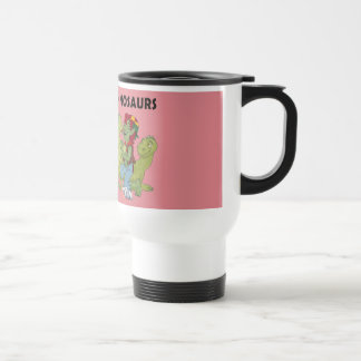 Schleppangel-Liebe-Dinosaurier-Reise-Tasse Reisebecher