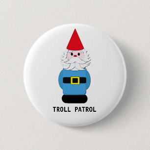 Schleppangel-Patrouillen-SkandinavierGnome Button