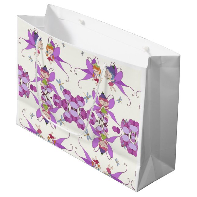 Schleppangeln Große Geschenktüte (Vorderseite Schrägansicht)