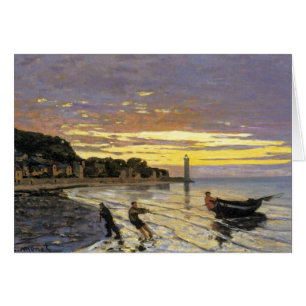 Schleppen eines Bootes, Honfleur