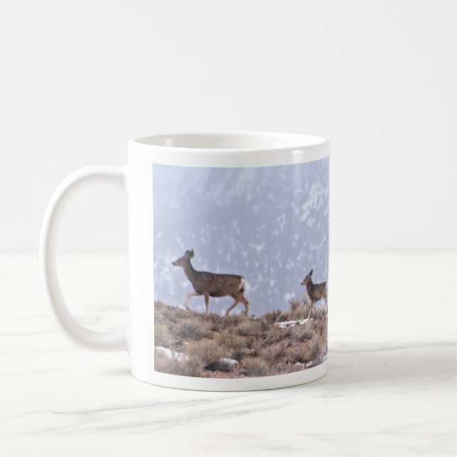 Schleppende Rotwild Tasse (Links)