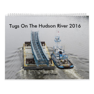 Schlepper auf dem Hudson 2016 Kalender
