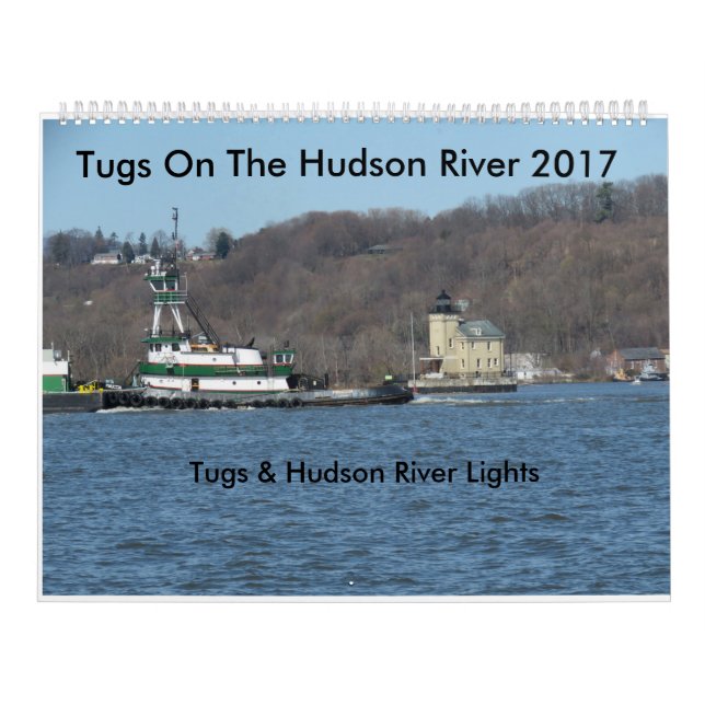 Schlepper auf dem Hudson 2017 Kalender (Titelbild)