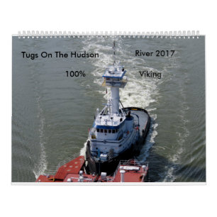 Schlepper auf dem Hudson 2017 Kalender