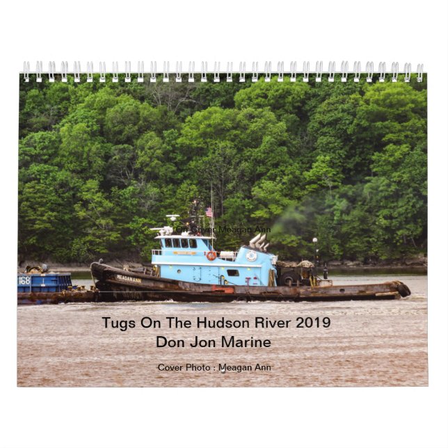 Schlepper auf dem Marinesoldaten 2019 des Hudsons Kalender (Titelbild)