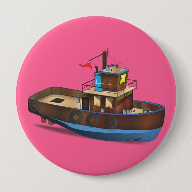 Schlepper Button (Vorderseite)