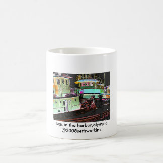 Schlepper im Hafen, Olympia2, Schlepper im harbo… Tasse