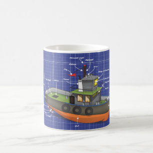 Schlepper Kaffeetasse