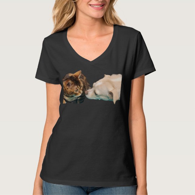 Schlepper und Freund T-Shirt (Vorderseite)
