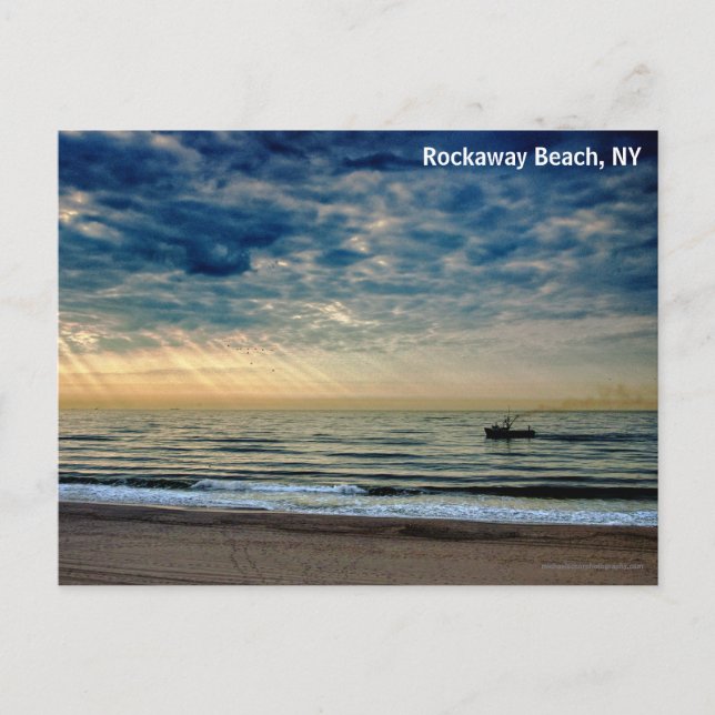 Schlepper und Vogelschutzkarte Postkarte (Vorderseite)