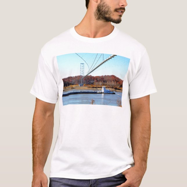 Schlepperboot T-Shirt (Vorderseite)